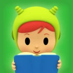 pocoyo meets nina - storybook android application logo